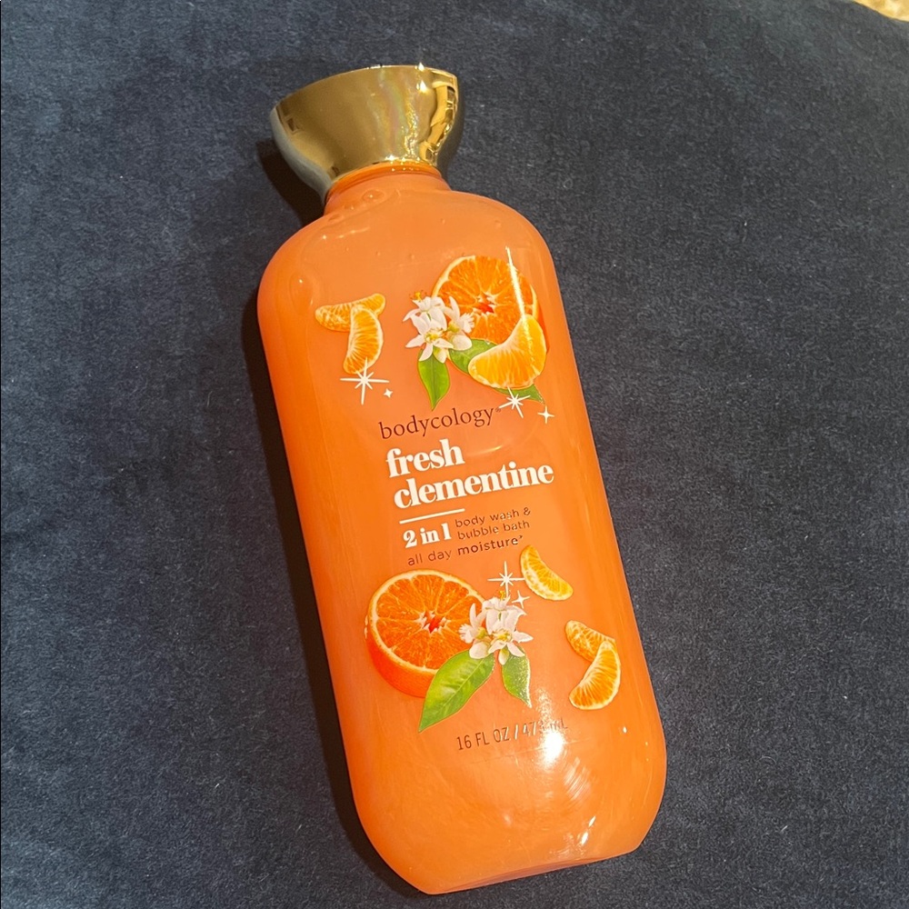 Bodycology Fresh Clementine 2-in-1 Body Wash - 16 FL OZ